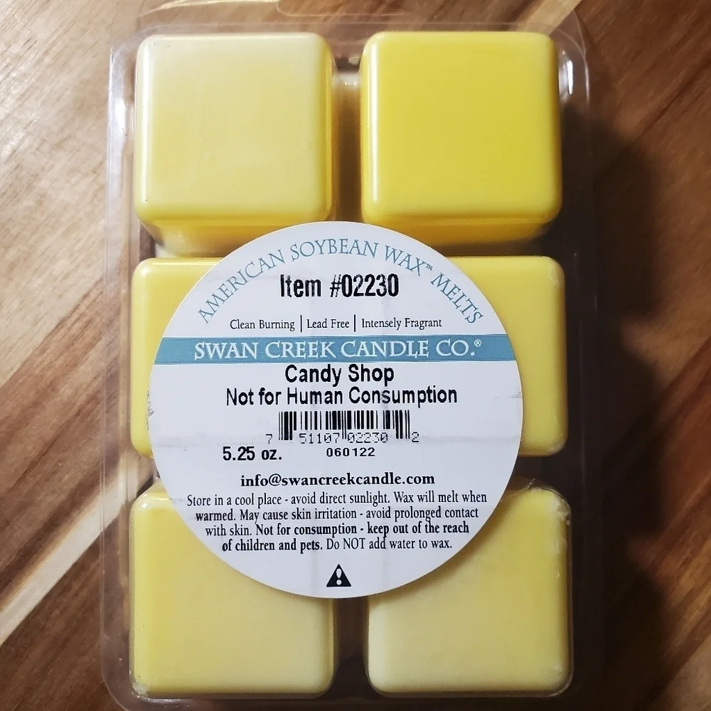 SWAN CREEK CANDLE CO. Break Apart (6) Herbal Melts 100% Natural Wax 5.25 oz NWT